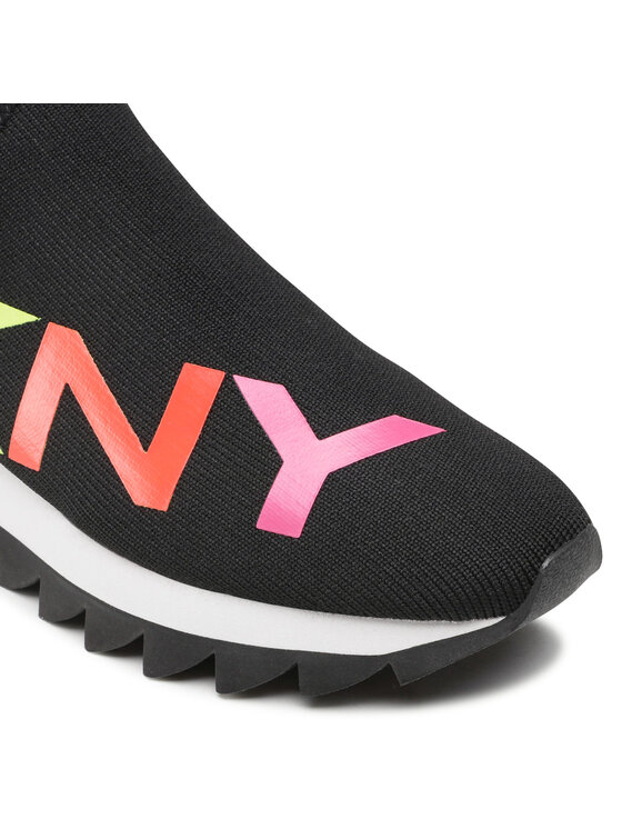 DKNY Sneakersy Azer Slip On Runne K1256118 Czarny Modivo Pl