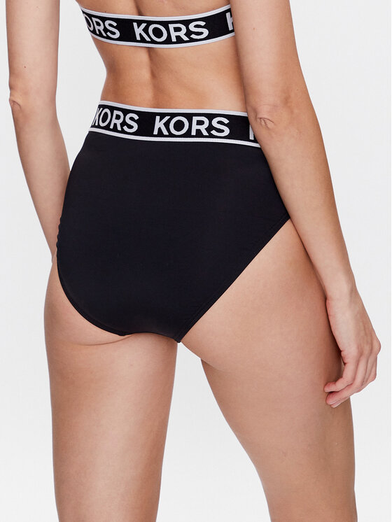 MICHAEL Michael Kors Bikini Unterteil Logo MM2M512 Schwarz Modivo De