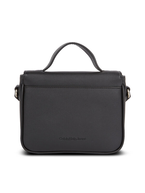 Calvin Klein Jeans Geant Sculpted Boxy Flap Cb Mono K K Negru