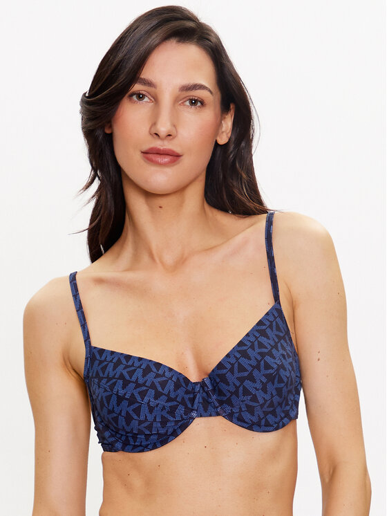 MICHAEL Michael Kors Bikini Oberteil MM2N618 Dunkelblau Modivo De