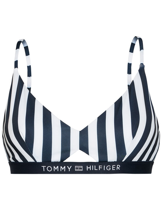 Tommy Hilfiger Góra od bikini UW0UW02714 Granatowy Modivo pl