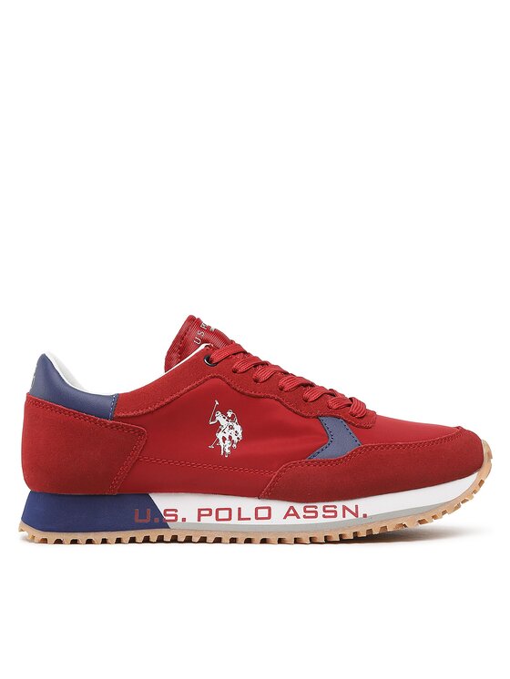 U S Polo Assn Sneakersy Cleef Cleef A Czerwony Modivo Pl