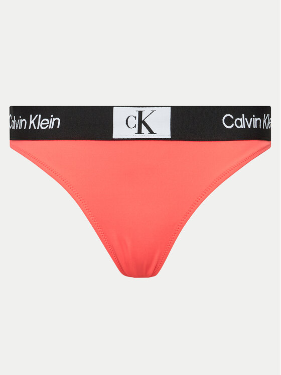 Calvin Klein Swimwear Bas De Bikini Kw Kw Rose Modivo Fr