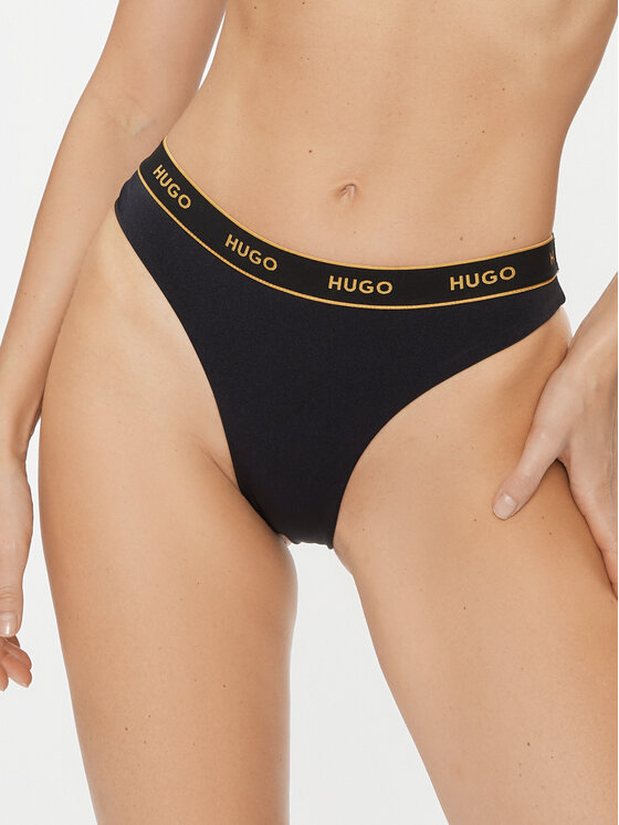 Hugo Bikini Pezzo Sotto Sparkling Classic 50502824 Nero Modivo It