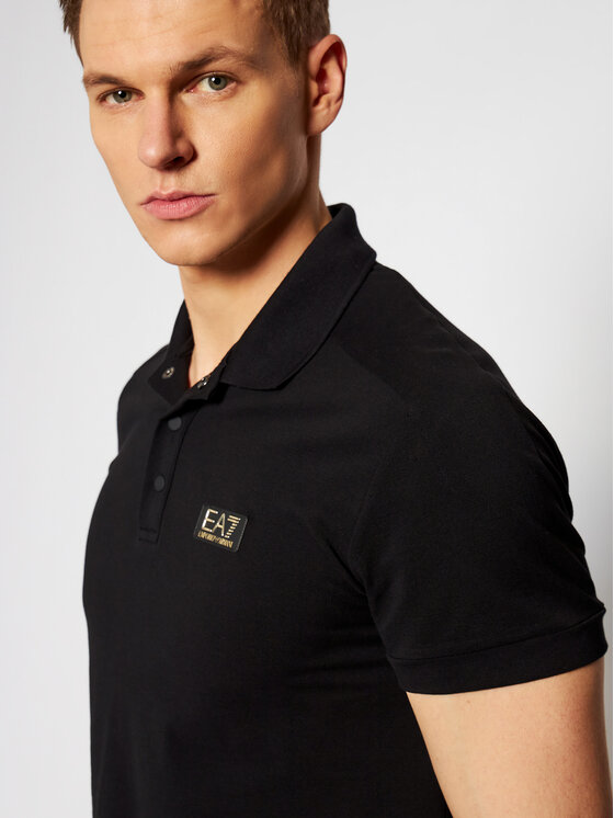 Ea Emporio Armani Polo Hpf Pj Az Czarny Regular Fit Modivo Pl