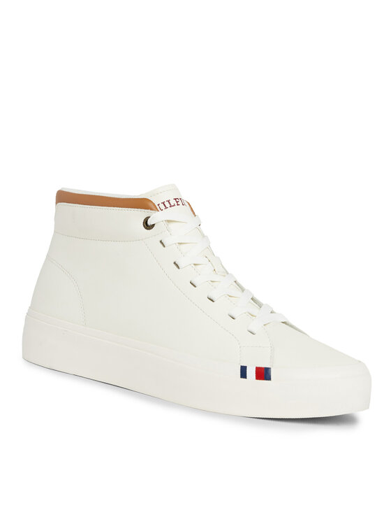 Tommy Hilfiger Sneakers Modern Vulc Lth Hi Wl Fm Fm Wei Modivo De