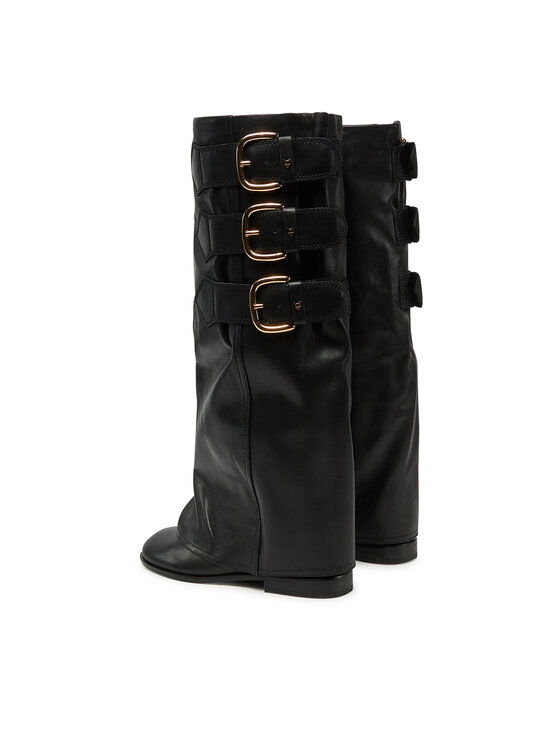 Naked Wolfe Kozaki Anchor Czarny Modivo Pl