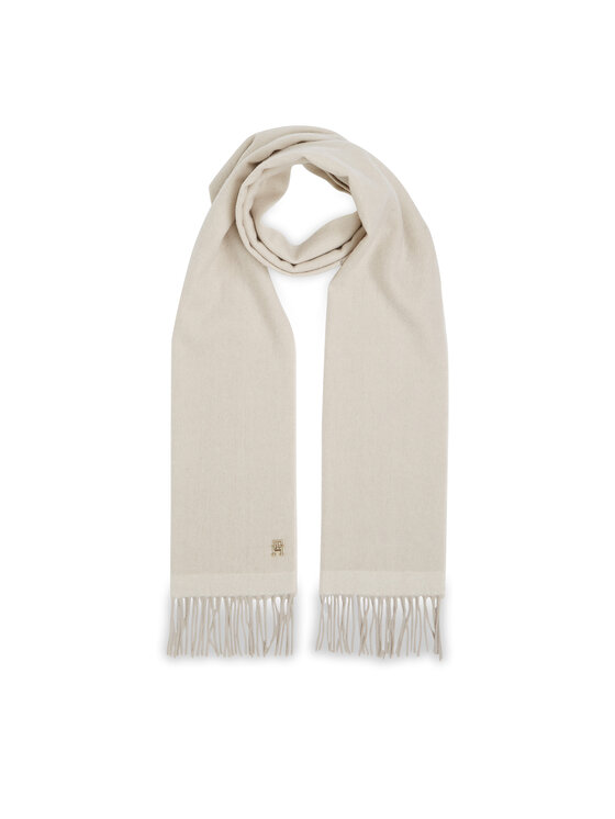 Tommy Hilfiger Szalik Cashmere Chic Woven Scarf Aw Aw Be Owy