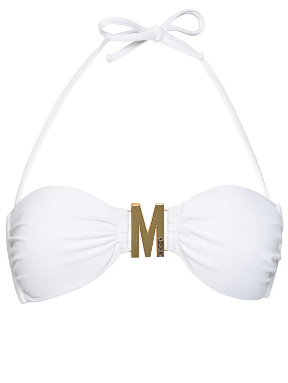 MOSCHINO Underwear Swim Góra od bikini 5746 5211 Biały Modivo pl