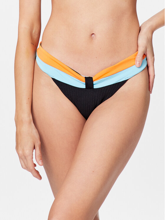 Seafolly Bikini Unterteil Slice Of Splice 40695 990 Schwarz Modivo At