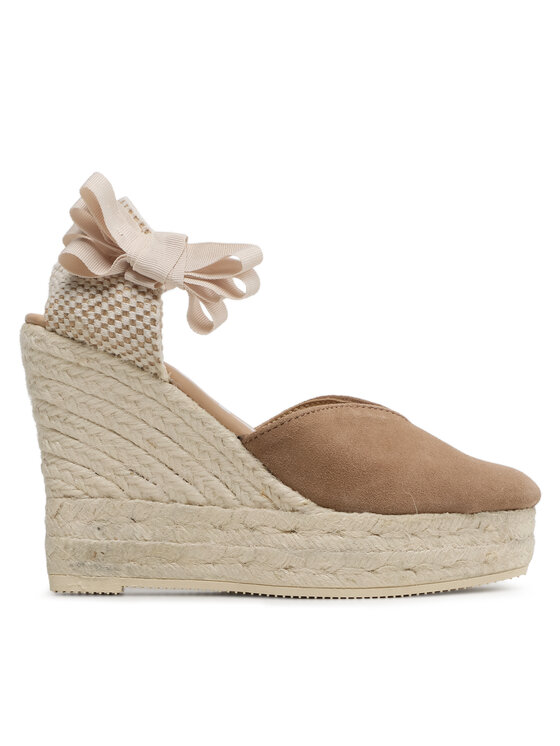 Manebi Espadril S Heart Shaped Wedge Espadrilles W Wh Ruda Modivo Lt