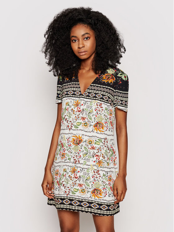 Desigual Sommerkleid Baltimore Swvw Bunt Relaxed Fit Modivo De