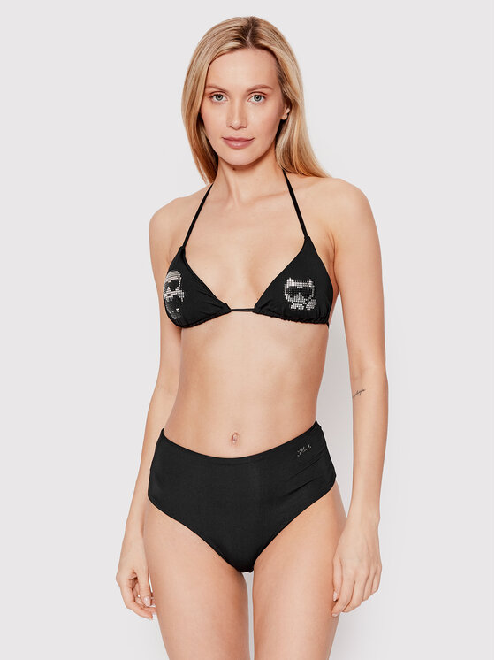 Karl Lagerfeld Bikini Oberteil Kl Wtp Schwarz Modivo De