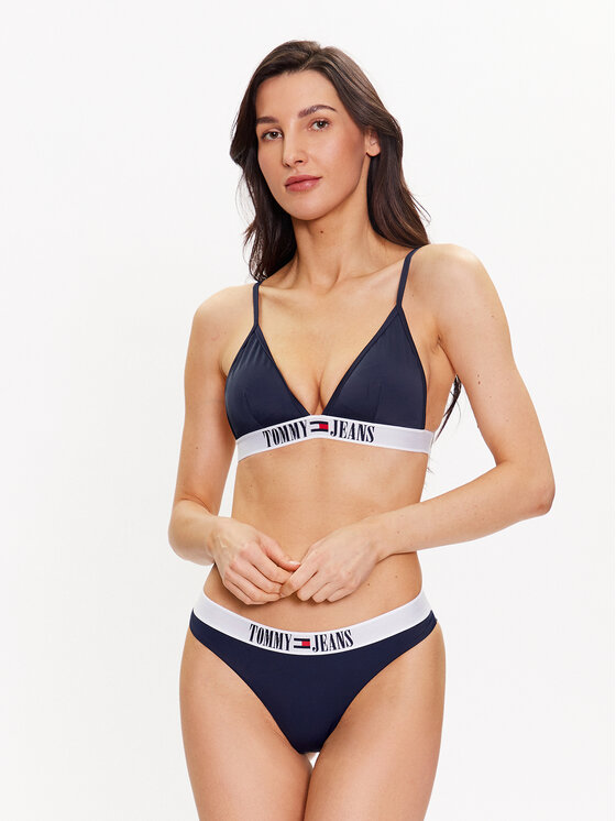 Tommy Jeans Bikini Unterteil UW0UW04451 Dunkelblau Modivo At