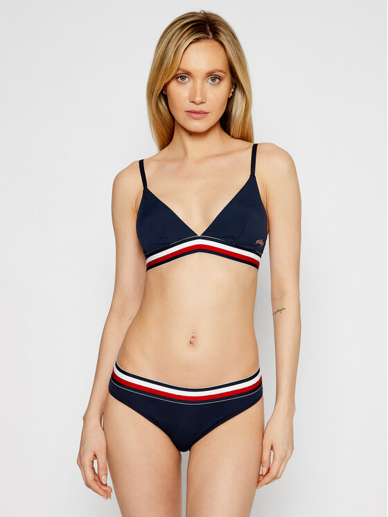 Tommy Hilfiger Figi Klasyczne Bikini UW0UW00428 Granatowy Modivo Pl