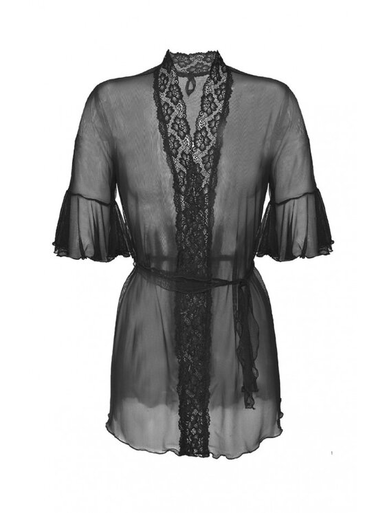 Dkaren Lingerie Szlafrok Jagoda Czarny Modivo Pl