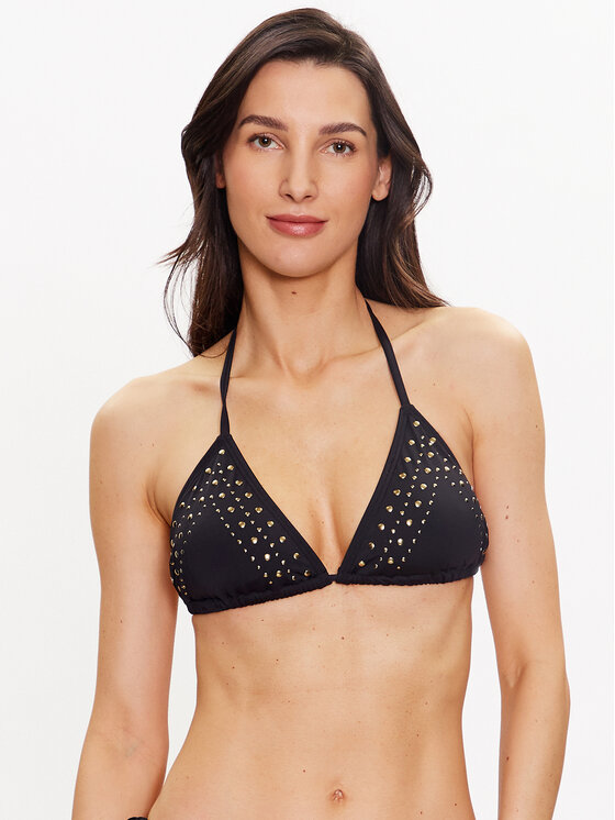 Michael Michael Kors Bikini Oberteil Glam Deco Mm M Schwarz Modivo De