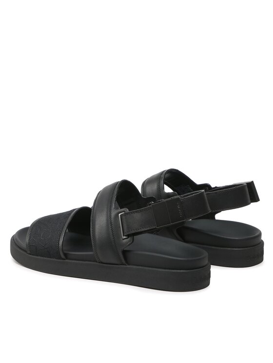 Calvin Klein Back Strap Sandal Mono Jq Hm Hm Modivo Bg