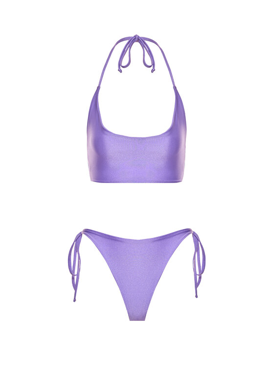 Vintiss Dół od bikini Alexis Fioletowy Modivo pl