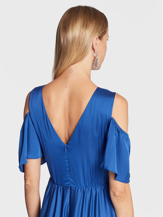 Rinascimento Robe De Soir E Cfc Bleu Marine Regular Fit