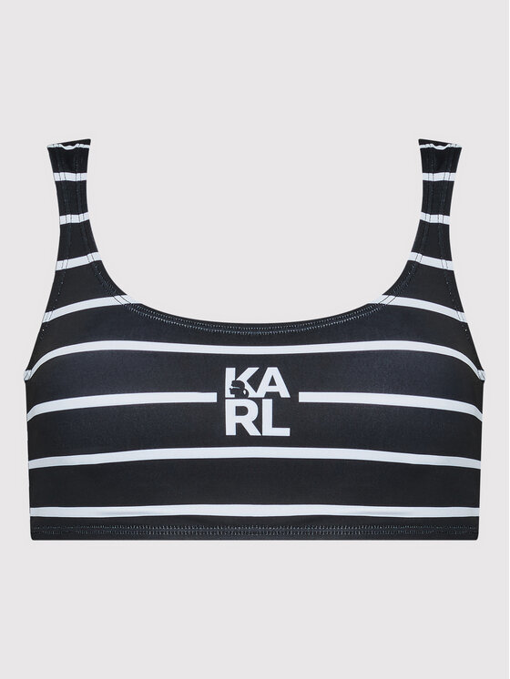 Karl Lagerfeld G Ra Od Bikini Kl Wtp Czarny Modivo Pl