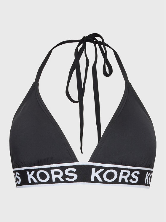 MICHAEL Michael Kors Bikini Oberteil Logo Elastics MM M Schwarz Modivo De