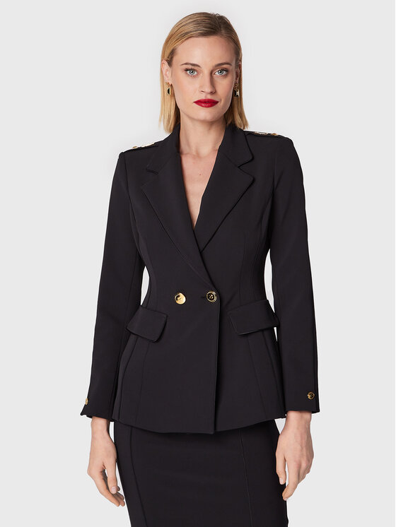 Elisabetta Franchi Sakko Gi E V Schwarz Slim Fit Modivo De