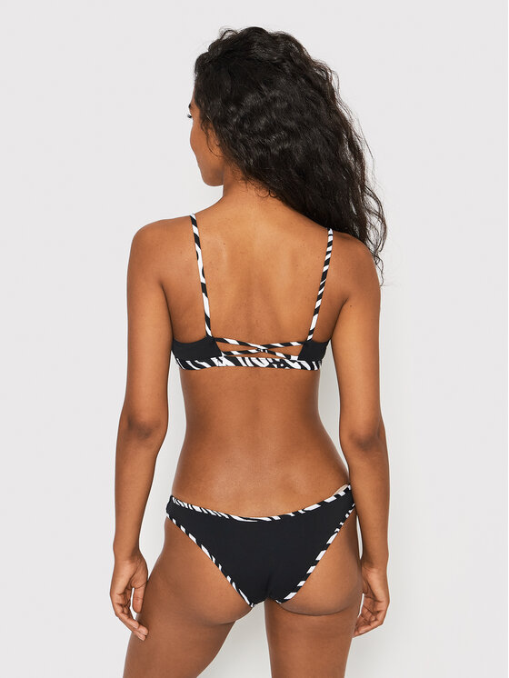 KARL LAGERFELD Haut De Bikini Zebra KL22WTP25 Noir Modivo Fr