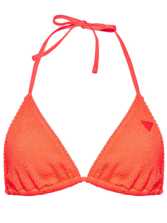 Guess Góra od bikini Triangle E1GJ53 MC03P Pomarańczowy Modivo pl