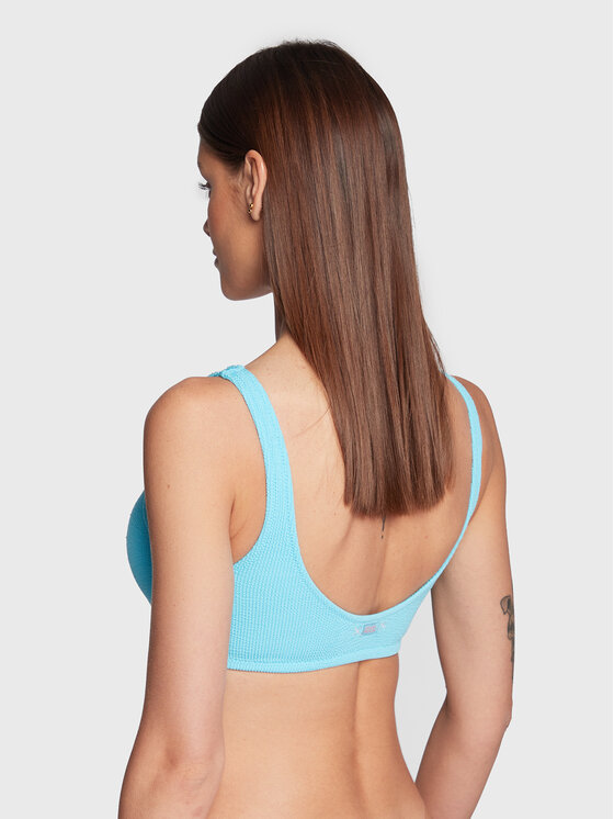 Banana Moon Bikini Oberteil Justin Scrunchy JAA14 Blau Modivo At