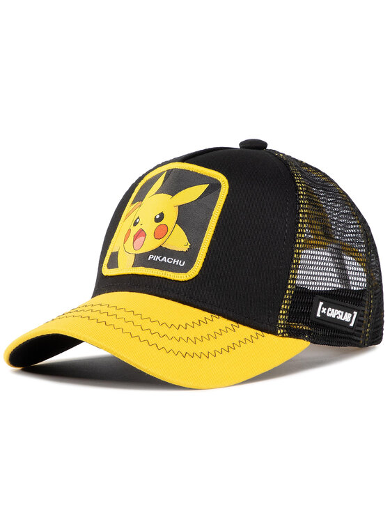 Capslab Czapka Z Daszkiem Pokemon Pikachu Cl Pkm Pik Czarny Modivo Pl