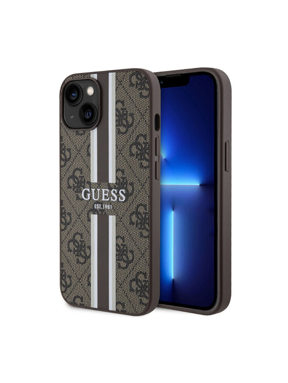 Guess Etui Na Telefon G Printed Stripes Magsafe Br Zowy Modivo Pl