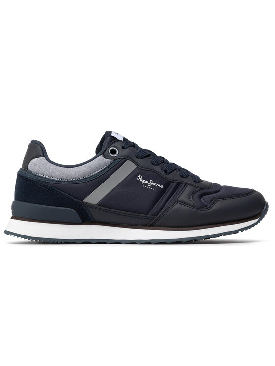 Pepe Jeans Sneakersy Cross Classic Pms Granatowy Modivo Pl