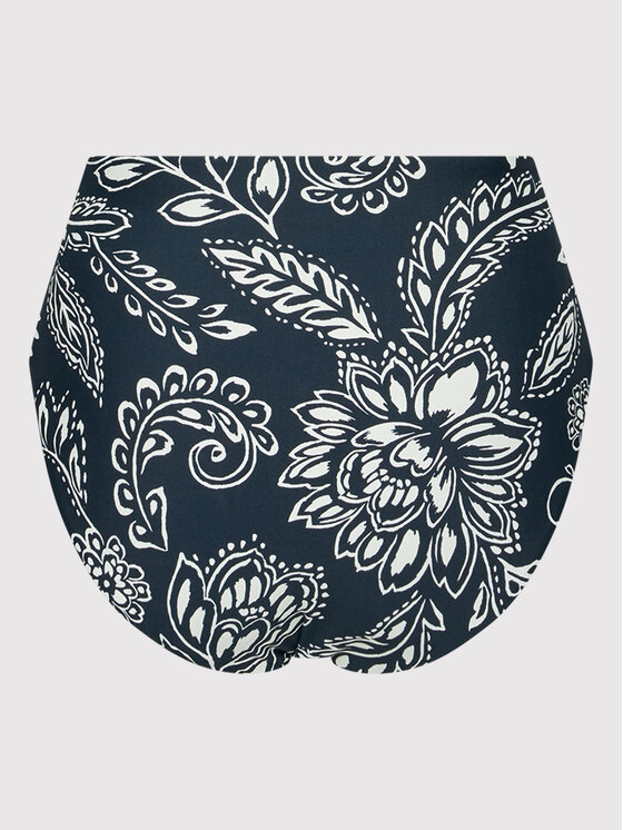 Seafolly Dół od bikini Folklore Granatowy Modivo pl