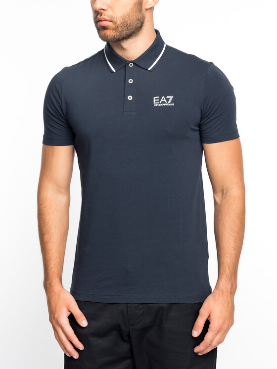 Ea Emporio Armani Polo Gpf Pjm Z Granatowy Regular Fit Modivo Pl