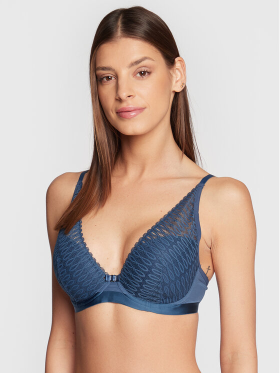 Triumph Soutien Gorge Avec Armatures Aura Spotlight Bleu