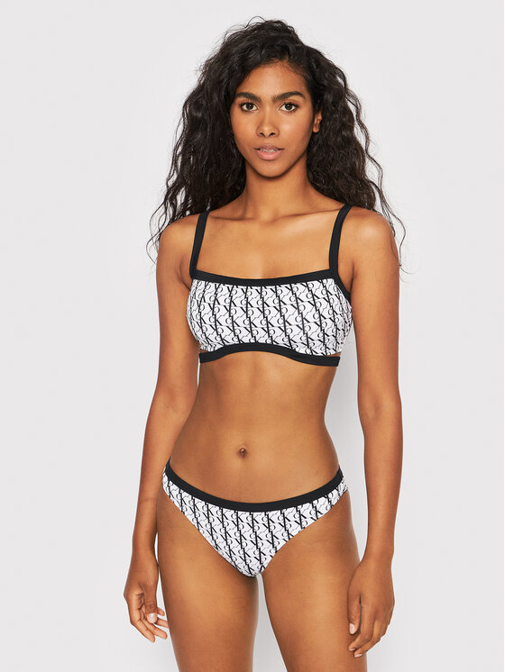 Calvin Klein Swimwear Bikini Pezzo Sotto KW0KW01699 Bianco Modivo It