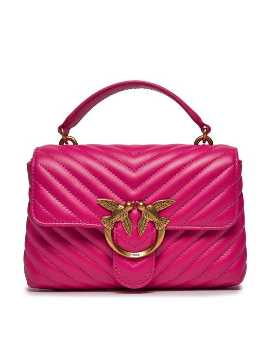 Pinko Sac Main Love Lady Puff Mini Cl Ai Pltt A Gk Rose