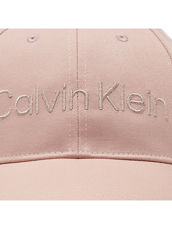 Calvin Klein Kepurė su snapeliu Must Minimum Logo K60K610391 Rožinė