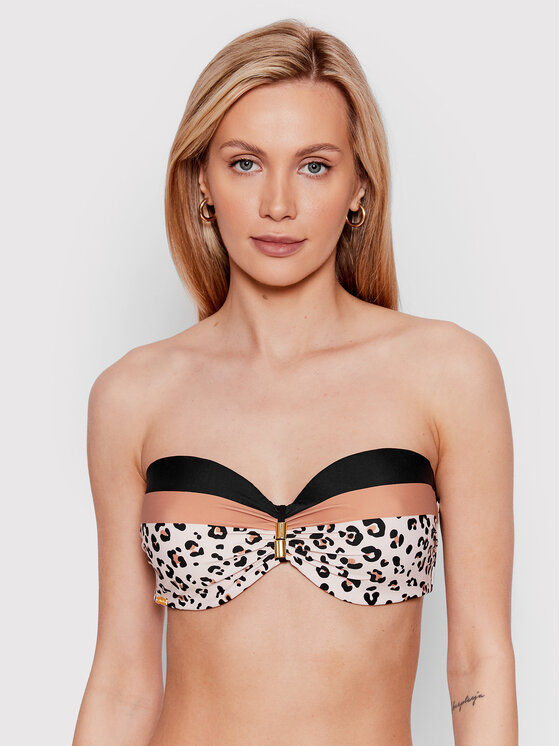 Selmark Bikini Oberteil BF916 Beige Modivo De