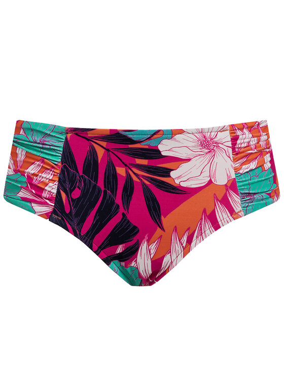 Seafolly Bas De Bikini Ocean Alley Wide Side Retro Rose