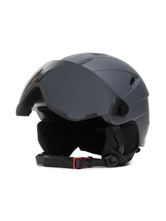 4F Kask Narciarski H4Z22 KSM001 Szary Modivo Pl