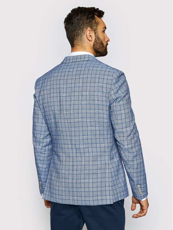 Roy Robson Sakko 2072 00 Blau Slim Fit Modivo At