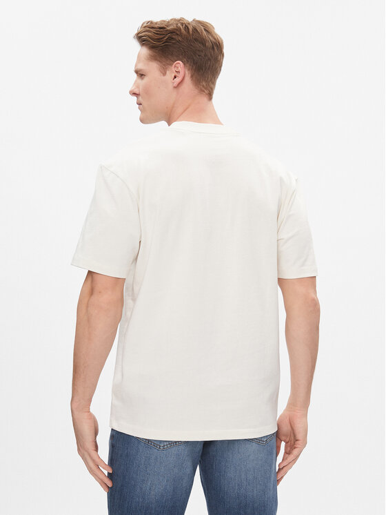 Hugo T Shirt Dapolino Bia Y Relaxed Fit Modivo Pl