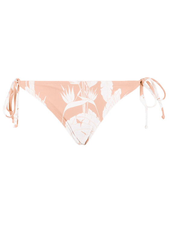 Roxy Bikini Unterteil Printed Beach Classics Tie Side ERJX403875 Beige