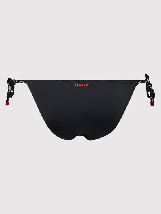 Hugo Bikini Unterteil Side Tie Pure Schwarz Modivo At