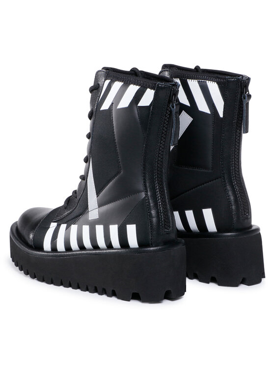 United Nude Botki Combat Calli Czarny Modivo Pl