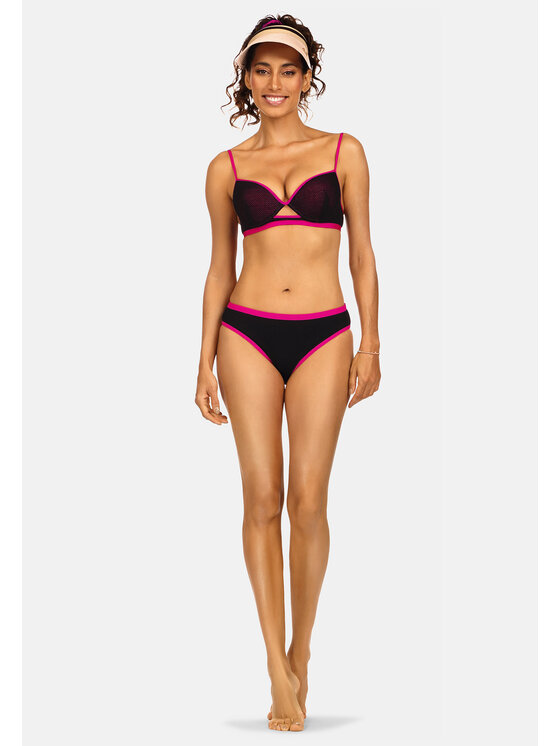 Feba Dół od bikini FD11C Czarny Modivo pl