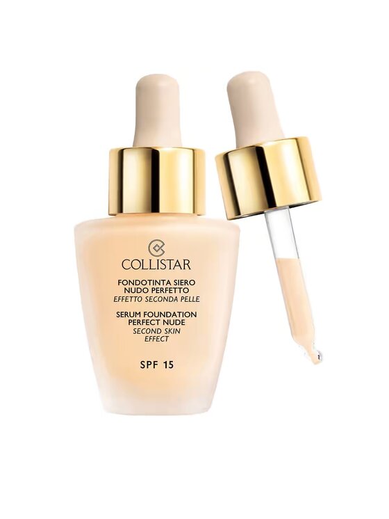 Collistar Serum Foundation Perfect Nude Spf15 Second Skin Effect 1