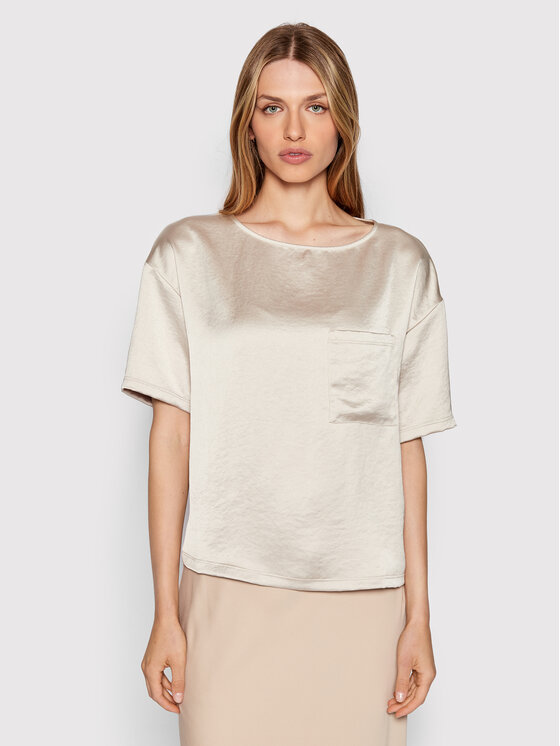 Weekend Max Mara T Shirt Vetro Be Owy Relaxed Fit Modivo Pl